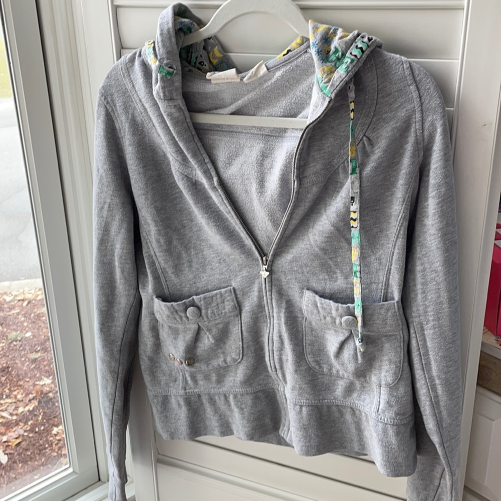 Vintage Roxy Zip-Up Sweatshirt